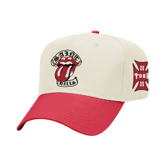 Tour Snapback White / Red
