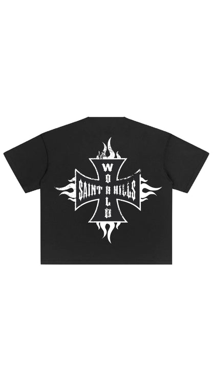 Chopper World T-Shirt - Black