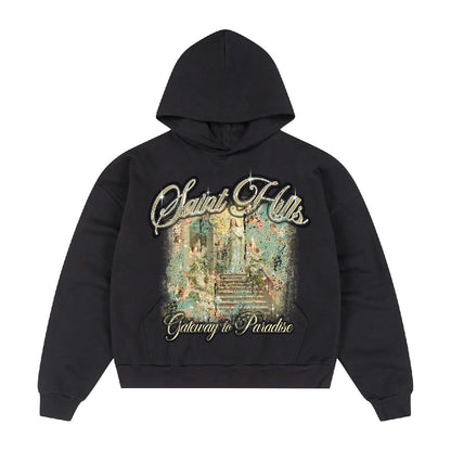 Gateway To Paradise Hoodie Black