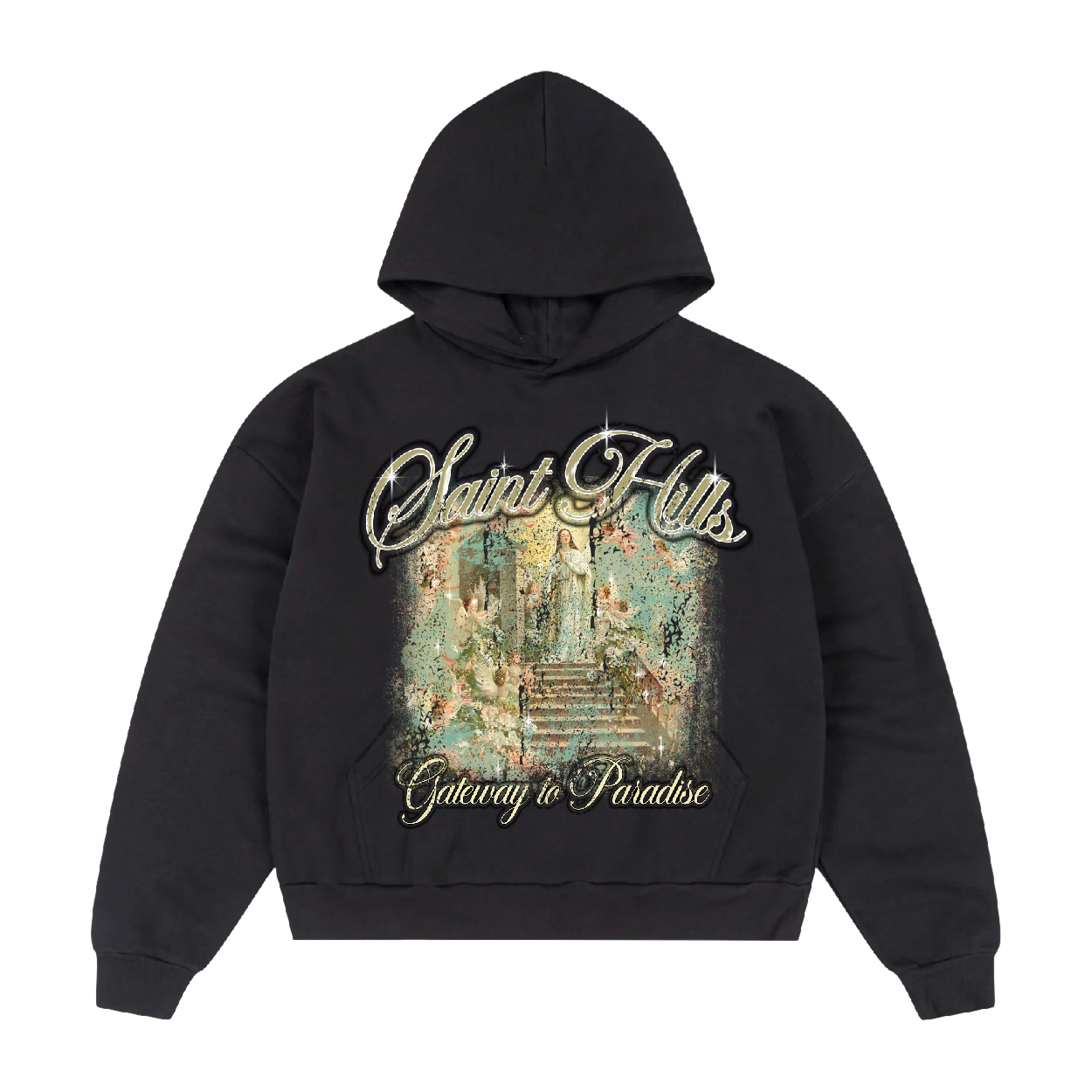 Gateway To Paradise Hoodie Black