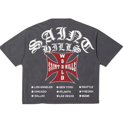 Tour Tee Vintage Black