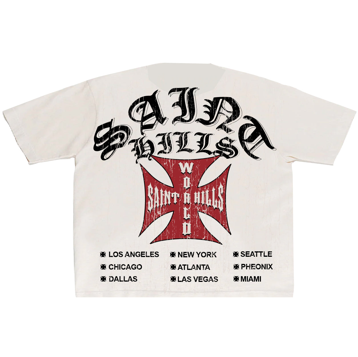 Tour Tee Vintage White