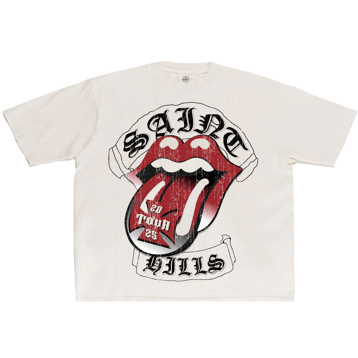 Tour Tee Vintage White
