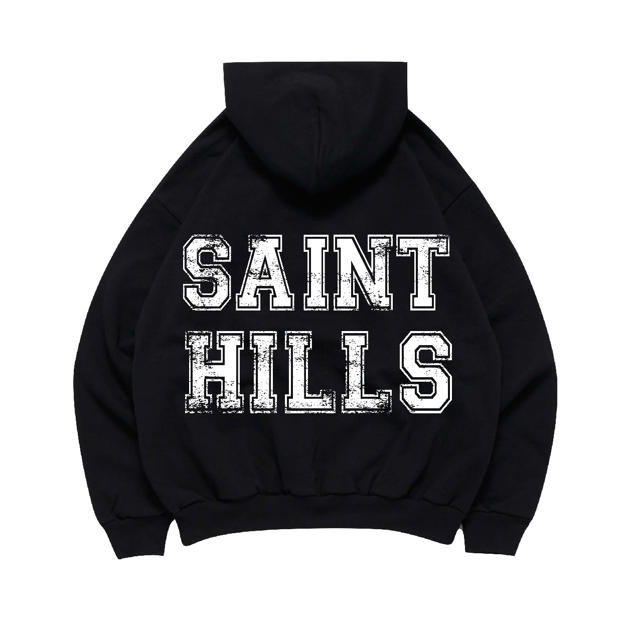 Varsity Zip-Up Black
