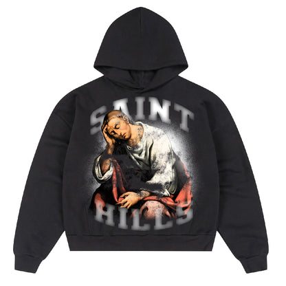 Saint Divino Hoodie Black