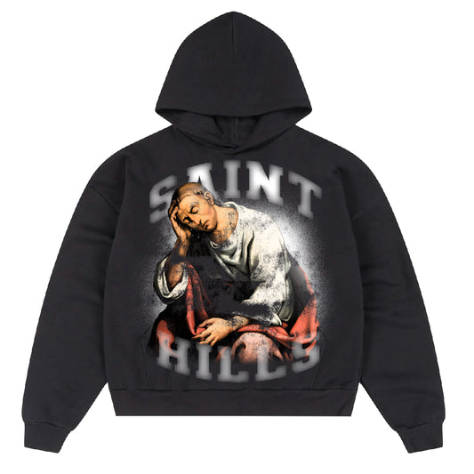 Saint Divino Hoodie Black