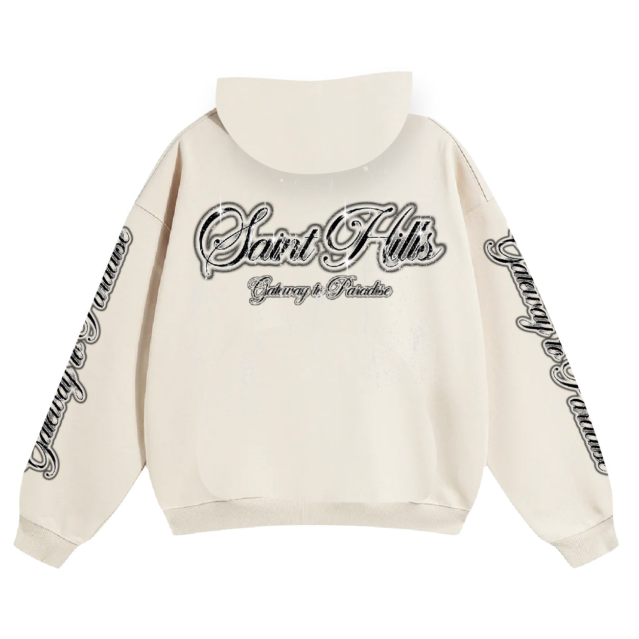 Gateway To Paradise Hoodie Cream