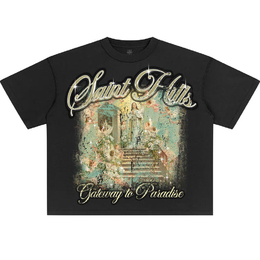 Gateway To Paradise Tee Black
