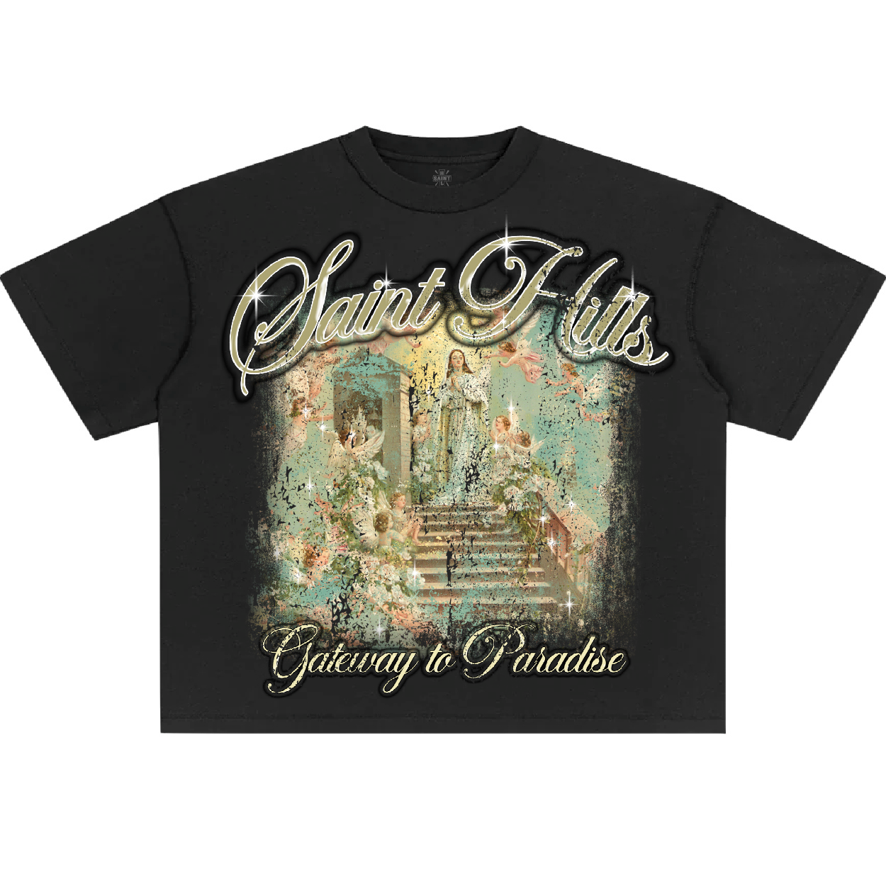 Gateway To Paradise Tee Black