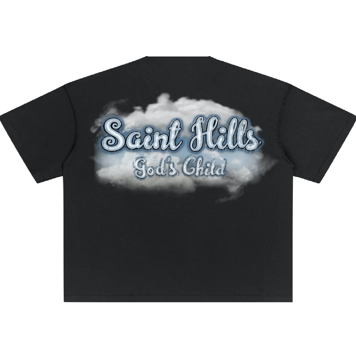 Gods Child Tee Black