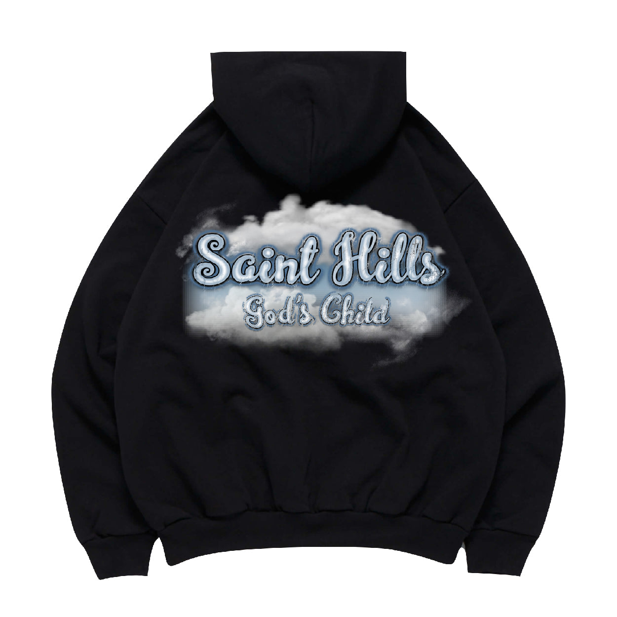 Gods Child Zip-Up Black