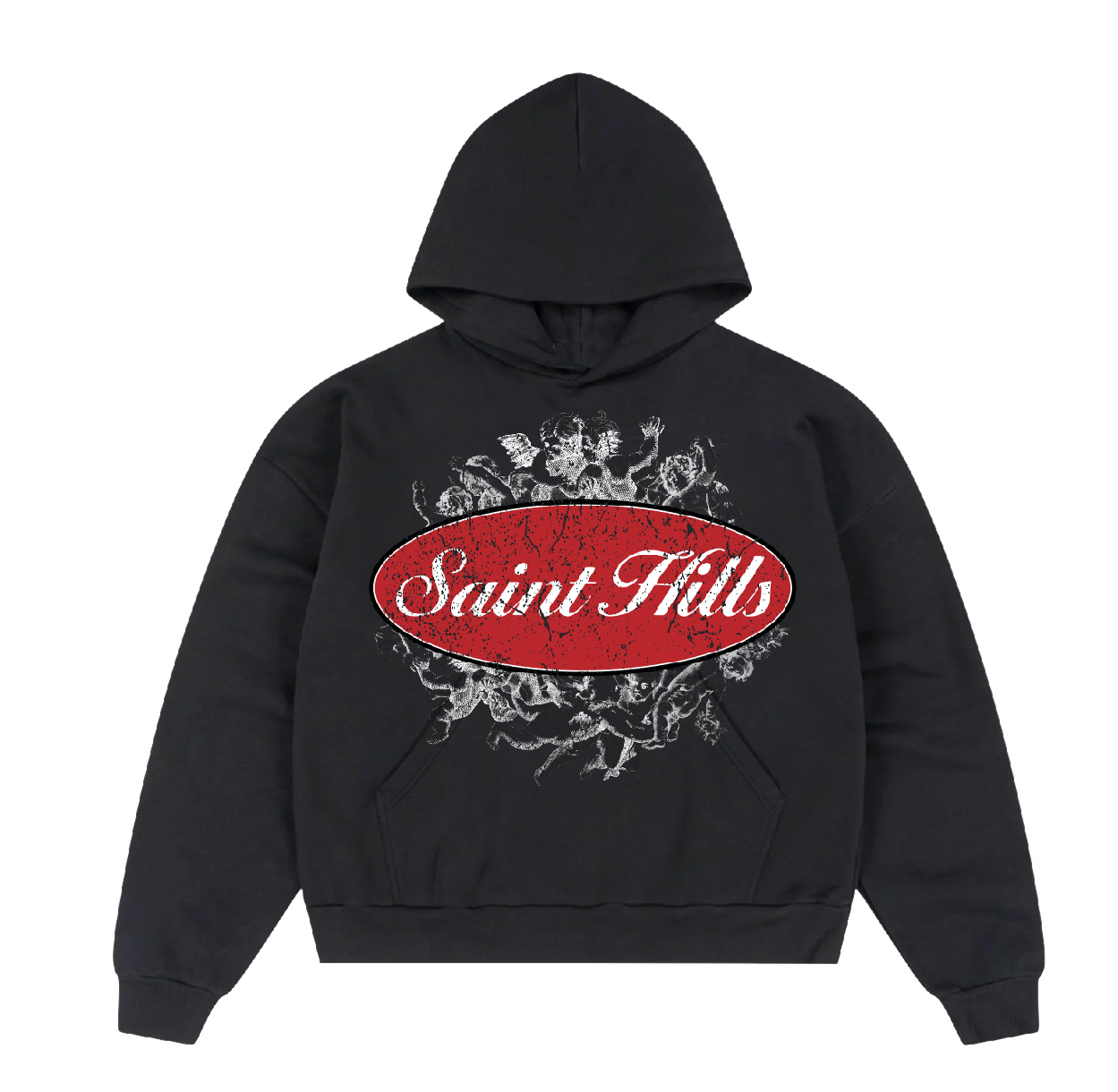 Heavens Gates Hoodie Black