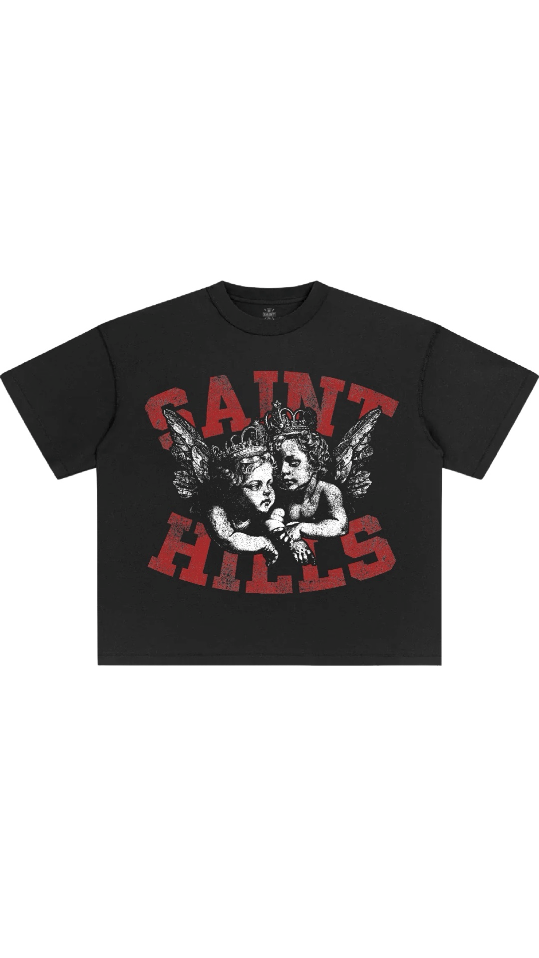 Heavens Cherub T-Shirt - Black