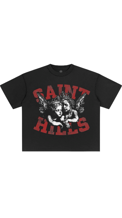 Heavens Cherub T-Shirt - Black