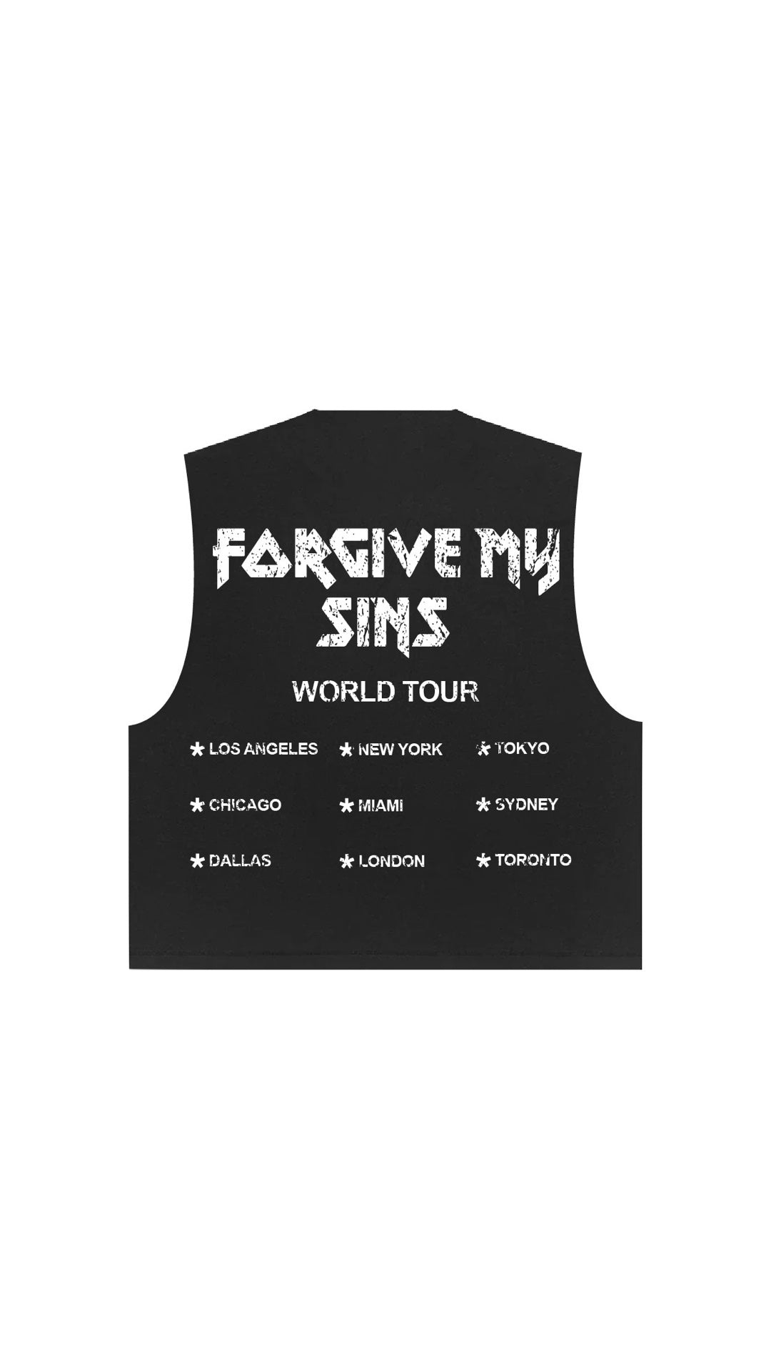 Tour Cut Sleeve - Black