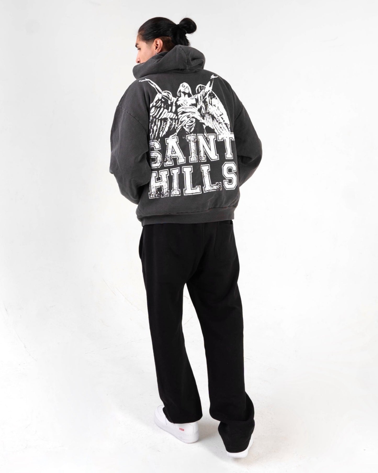 Saint Hills Vintage Hoodie - Grey