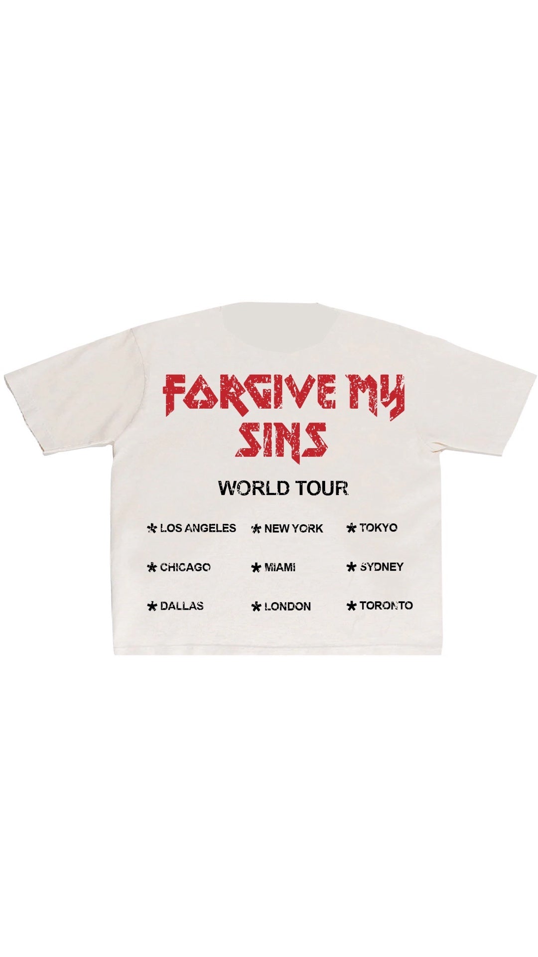 Tour T-Shirt - White