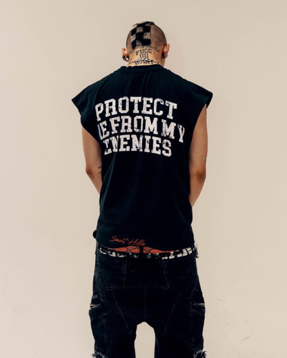 Protect Me Cut Sleeve - Black