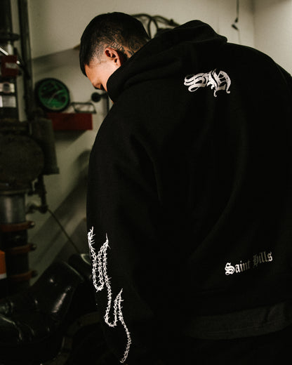 Saint Angel Hoodie - Black