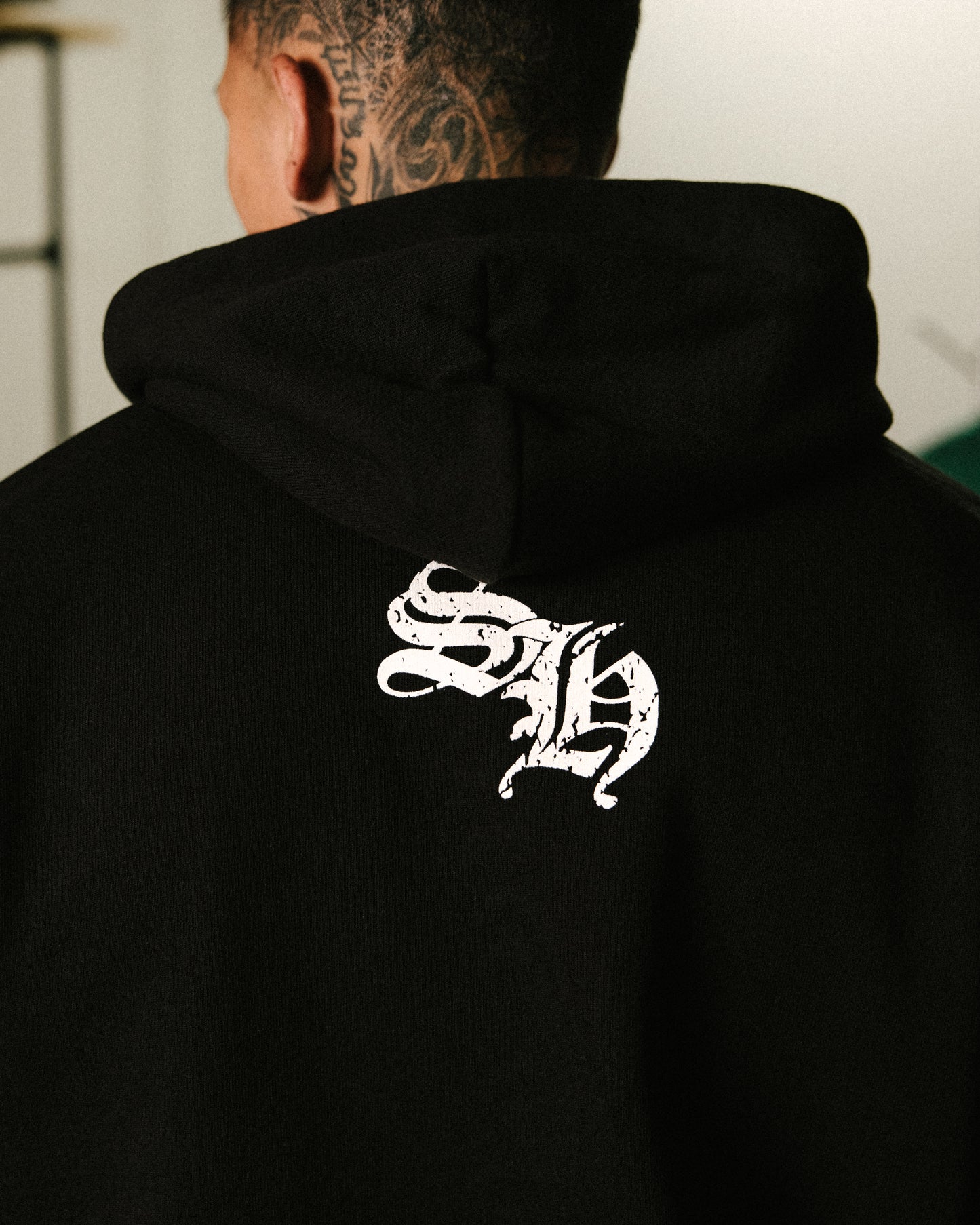 Saint Angel Hoodie - Black