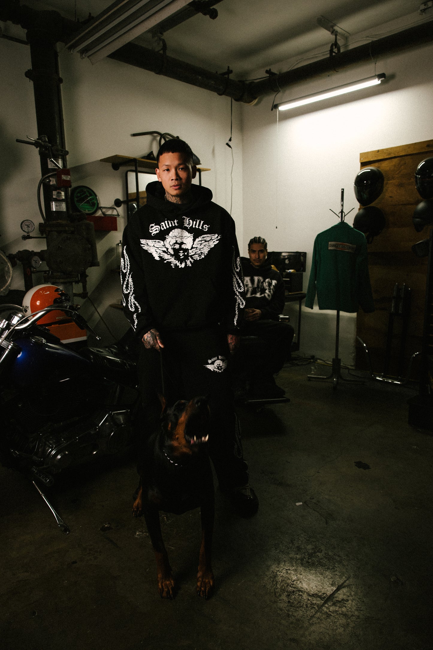 Saint Angel Sweatpants - Black