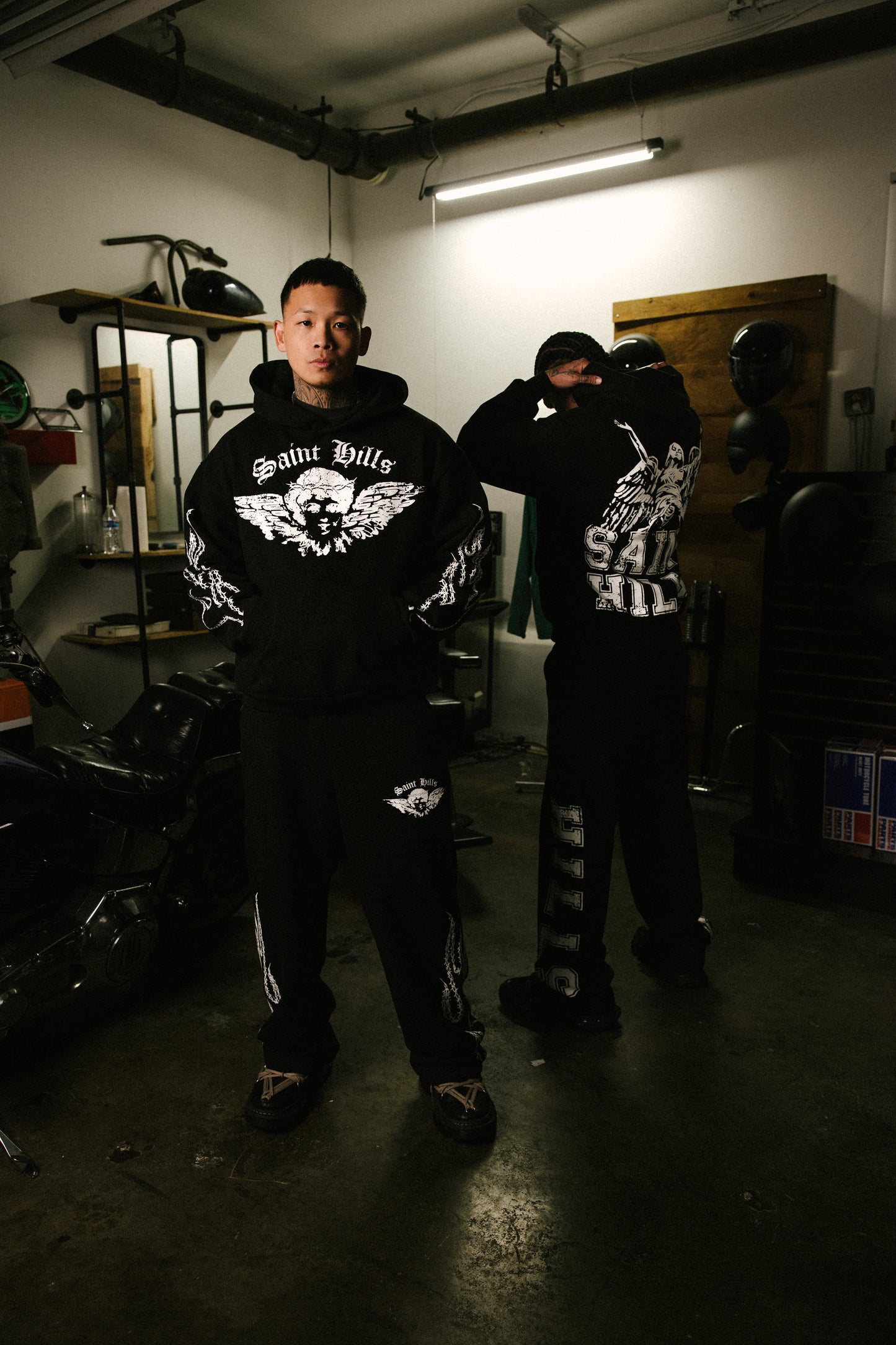 Saint Angel Sweatpants - Black