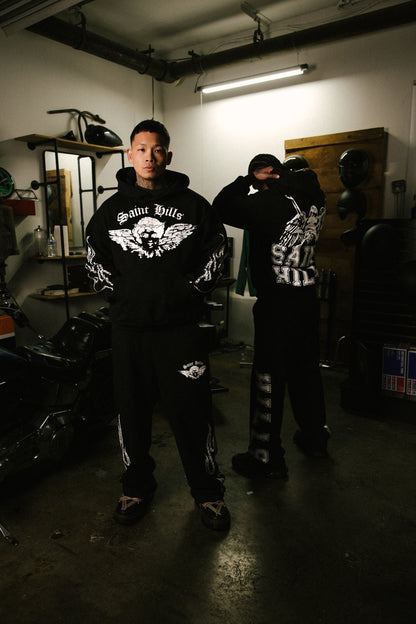 Saint Angel Sweatpants - Black