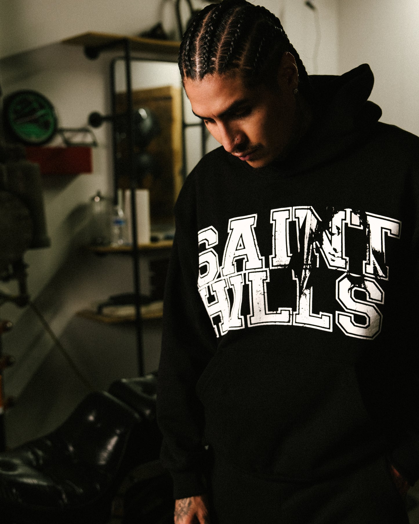 Saint Hills Hoodie Black