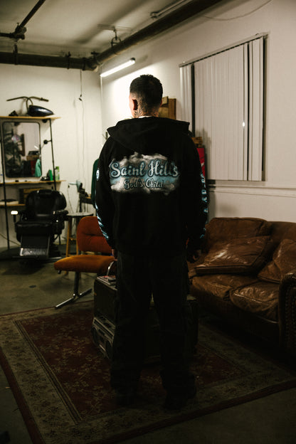 Gods Child Zip-Up Black