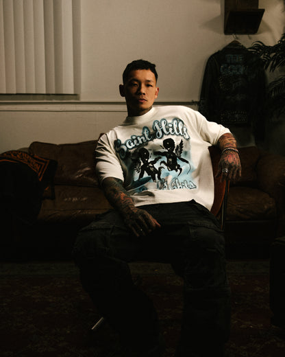 Gods Child Tee White