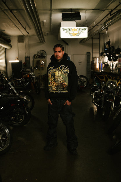 Gateway To Paradise Hoodie Black