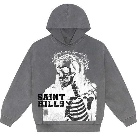 X-Ray Hoodie Vintage Black